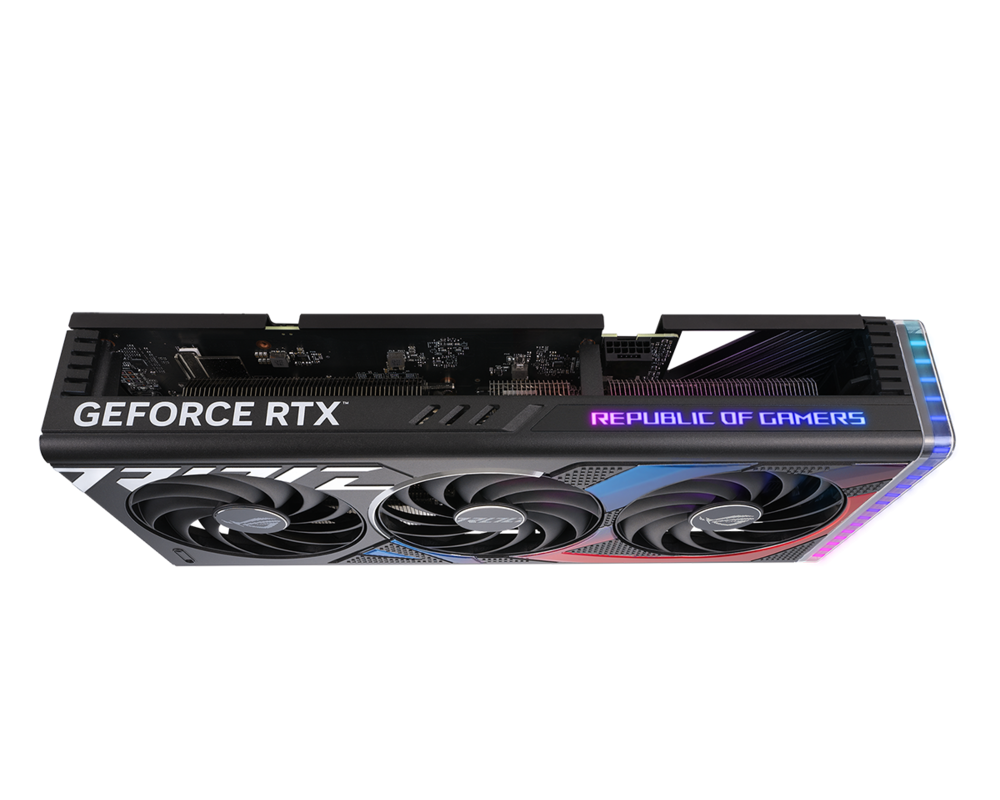 Видеокарта ASUS ROG STRIX RTX 4070 SUPER OC 12GB GDDR6X 6