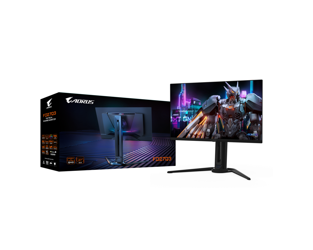 Монитор GIGABYTE AORUS FO27Q3 QD-OLED 11
