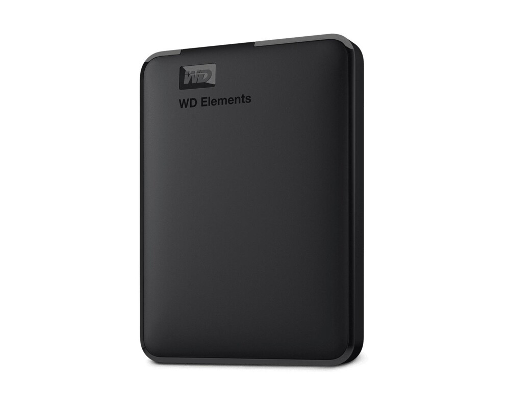 Твърд диск WD Elements 1TB HDD USB3.0 Portable 2.5inch RTL extern RoHS compliant Low cost black 12