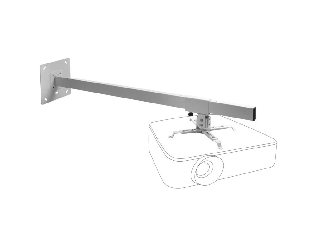 Стойка за стена Celexon Multicel WM1200, до 15 кг, регулируема, бял 5