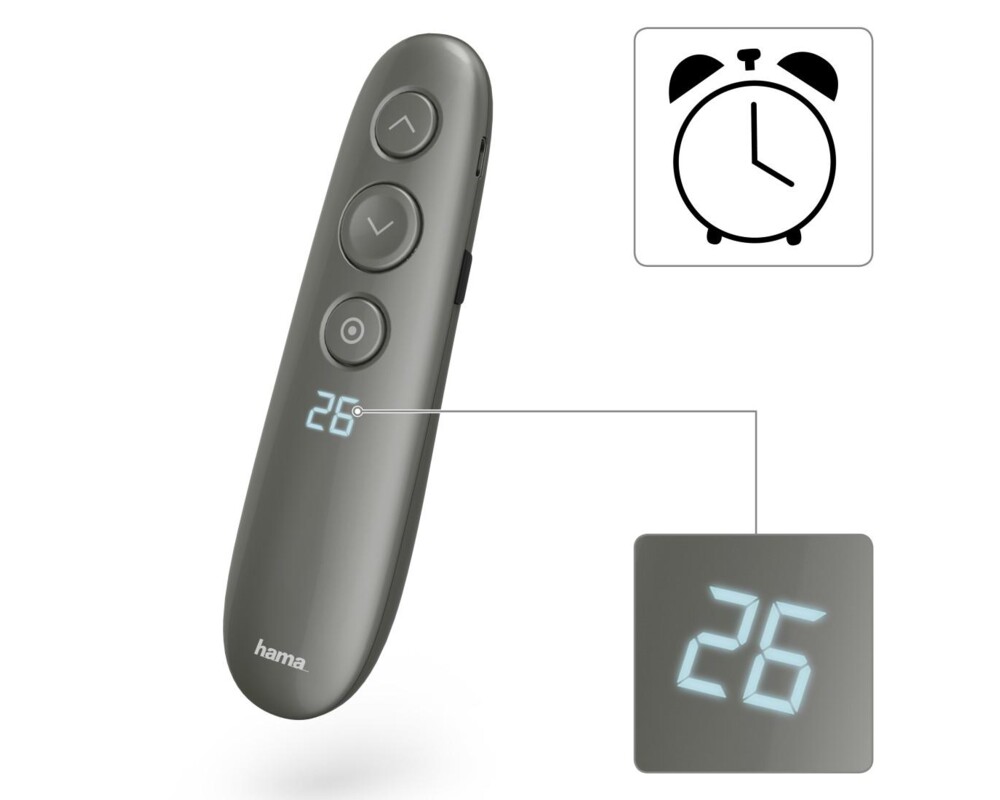 Безжичен презентер HAMA "Spot-Pointer", точково осветление, лупа 7