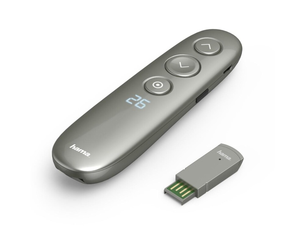 Безжичен презентер HAMA "Spot-Pointer", точково осветление, лупа 5