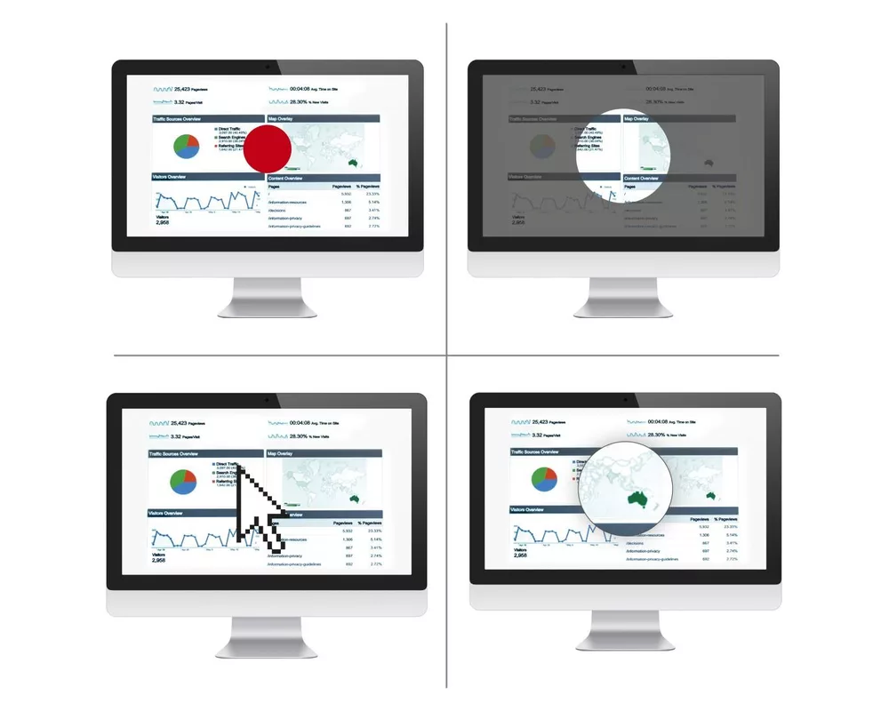 Безжичен презентер HAMA "Spot-Pointer", точково осветление, лупа 9