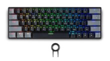  Геймърска безжична клавиатура Spartan Gear Pegasus 2 RGB Black/Grey 730010 SG-085610 на топ цена - PIC.bg