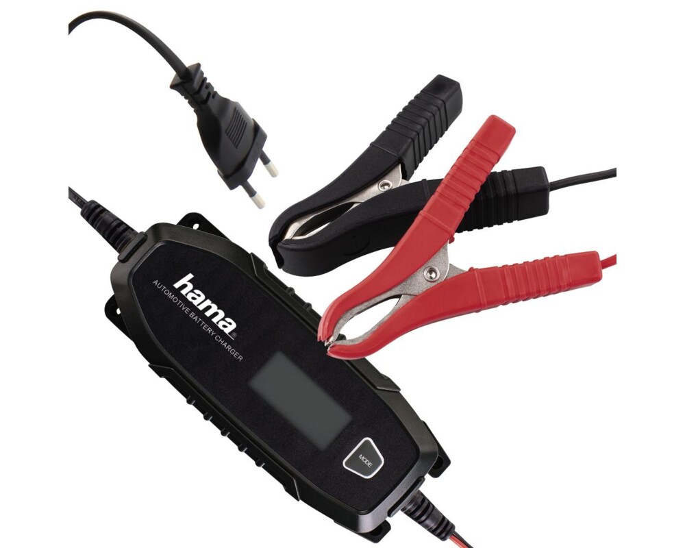 Зарядно   HAMA  6V / 12V / 4A, за автомобили (кола) / лодки / мотоциклети, 220 V 2