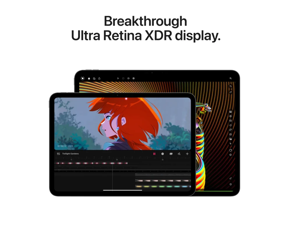 Таблет Apple 13-inch iPad Pro (M4) Cellular 256GB with Standard glass - Space Black 11