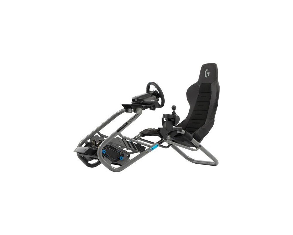 Геймърски стол Playseat Trophy Logitech G Edition, Сив 6