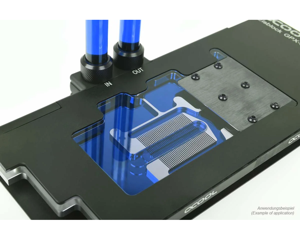Част за охладител за система с водно охлаждане Alphacool Eiswasser Crystal Blue 1000ml 2