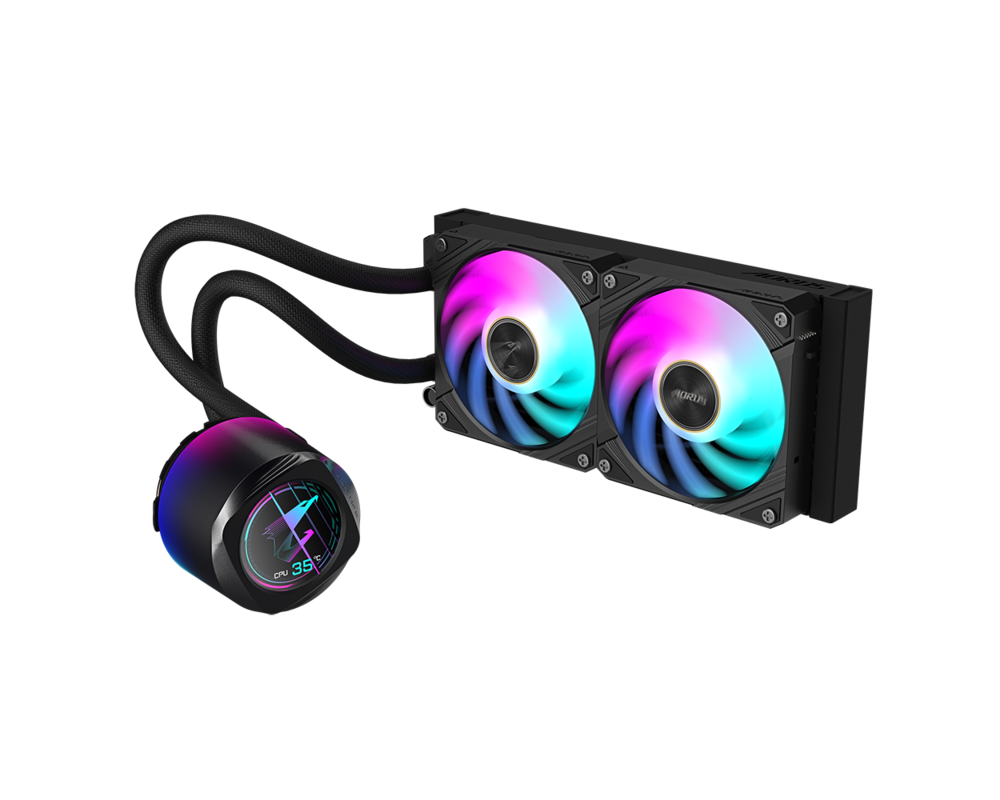 Охладител за процесор Gigabyte AORUS WATERFORCE X II 240 Black 2