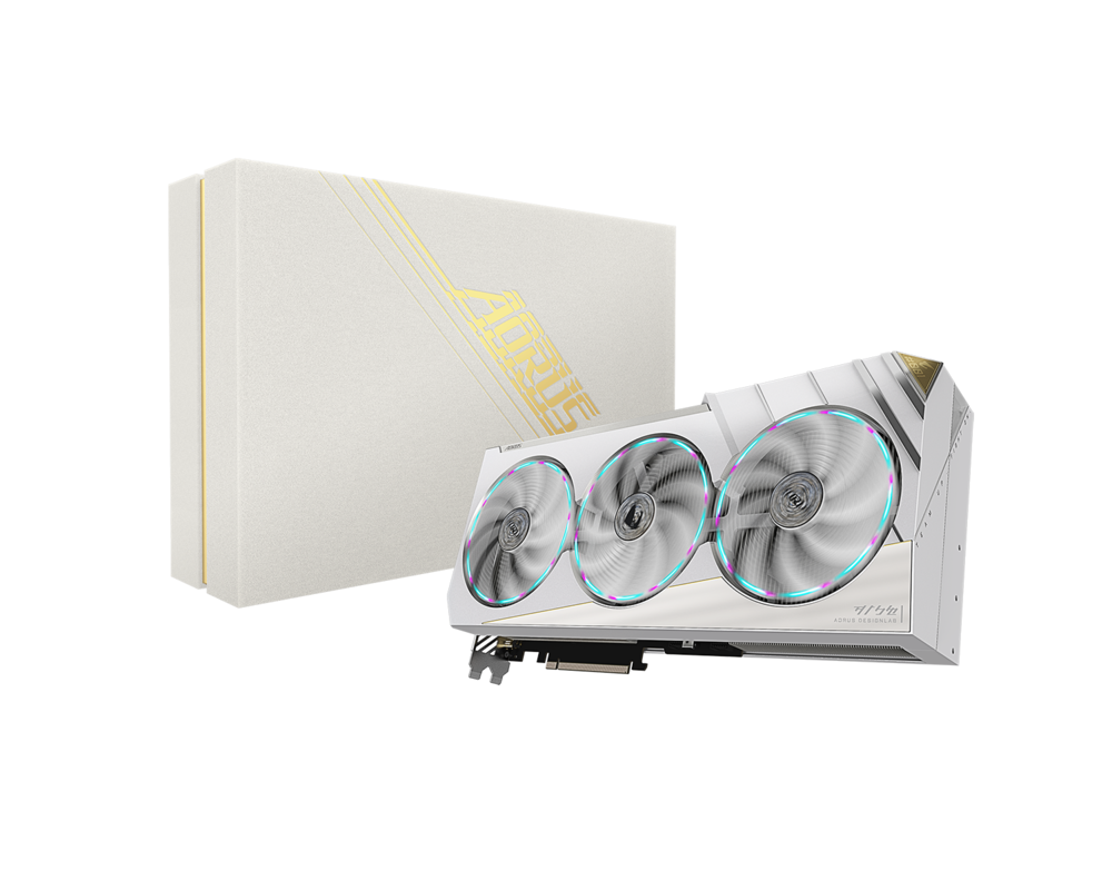 Видеокарта GIGABYTE AORUS RTX 4080 SUPER XTREME ICE 9