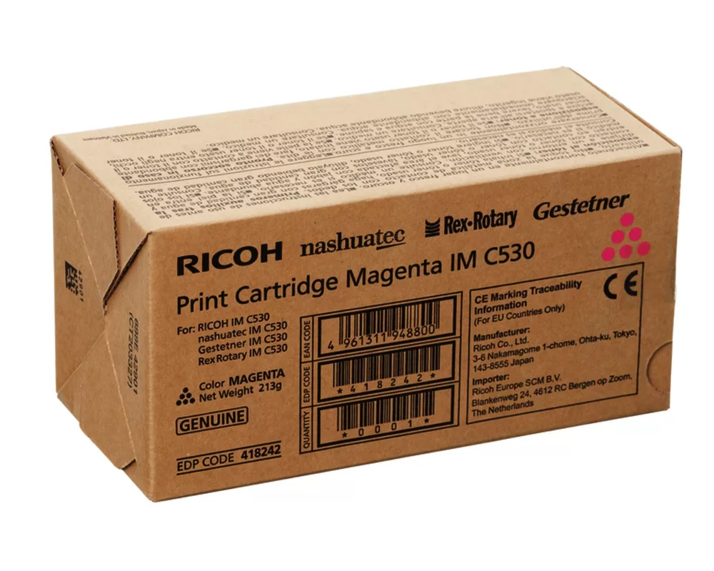 Тонер за принтер Тонер касета RICOH IM C530FB,18000 копия, Magenta 2