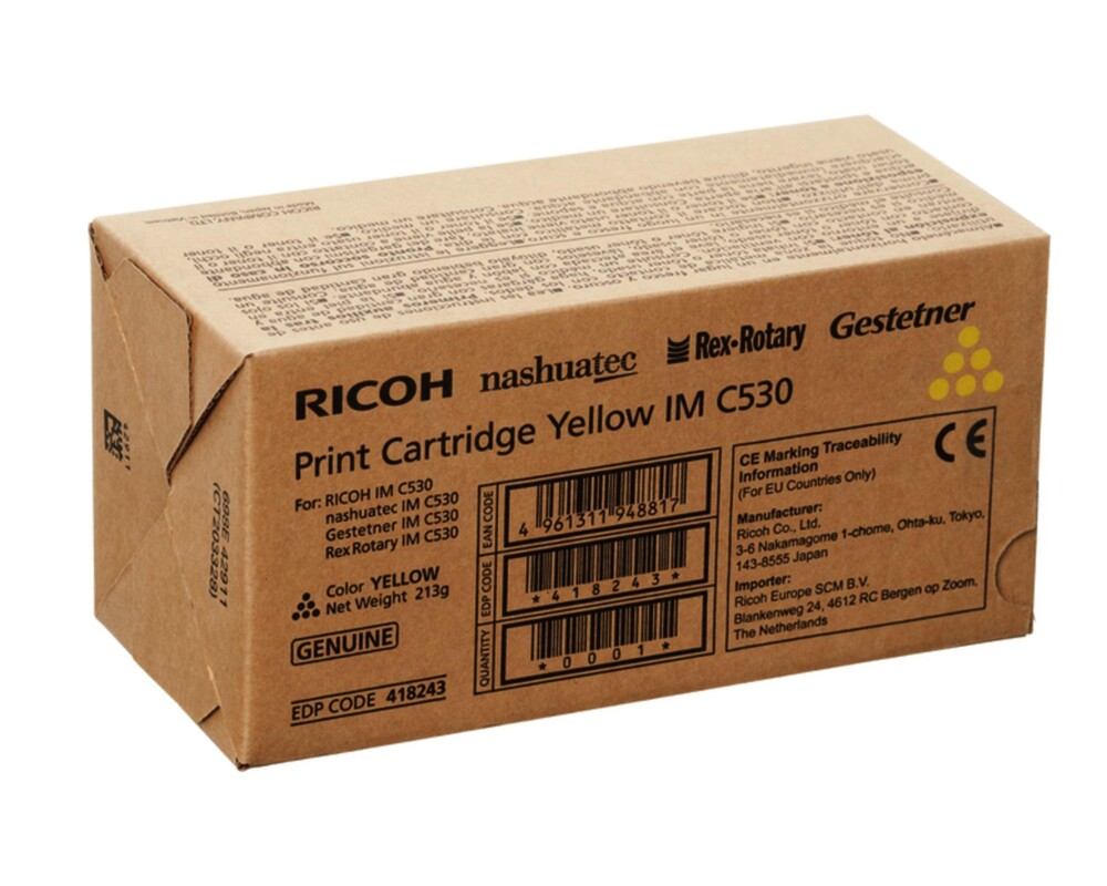 Тонер за принтер Тонер касета RICOH IM C530FB,18000 копия, Cyan 2