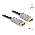 Кабел Оптичен Delock, Активен, DisplayPort 1.4 8K, 70 m 2