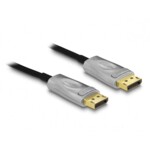 <span>Кабел</span> Оптичен Delock, Активен, DisplayPort 1.4 8K, 100 m <span class='catalog-num-in-name'>DELOCK-84143</span> - 