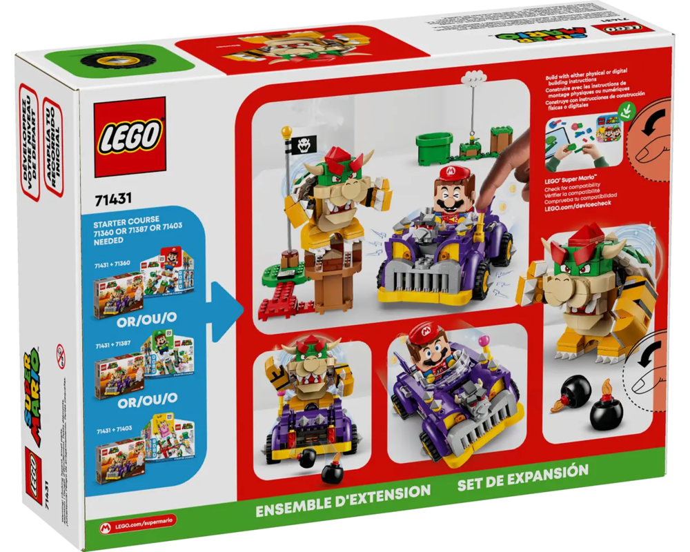 Конструктор LEGO Super Mario Browser`s Muscle Car - 71431 5