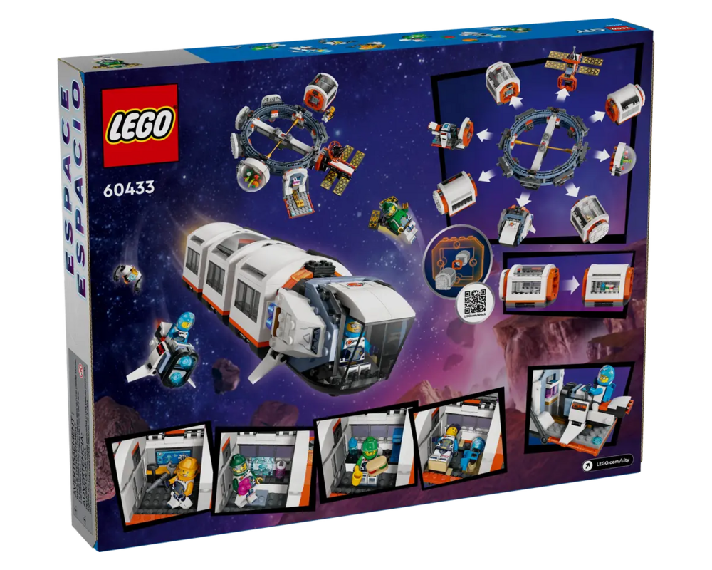Конструктор LEGO CITY - Modular Space Station - 60433 3