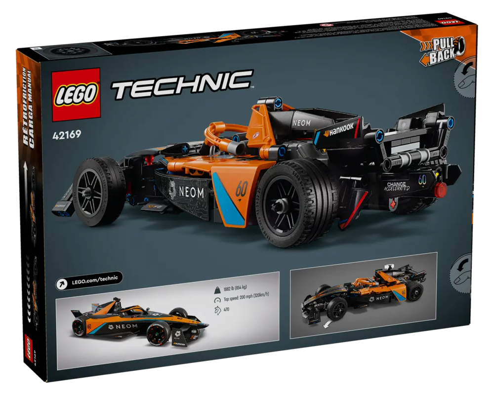 Конструктор LEGO Technic - NEOM McLaren Formula E Race Car - 42169 6