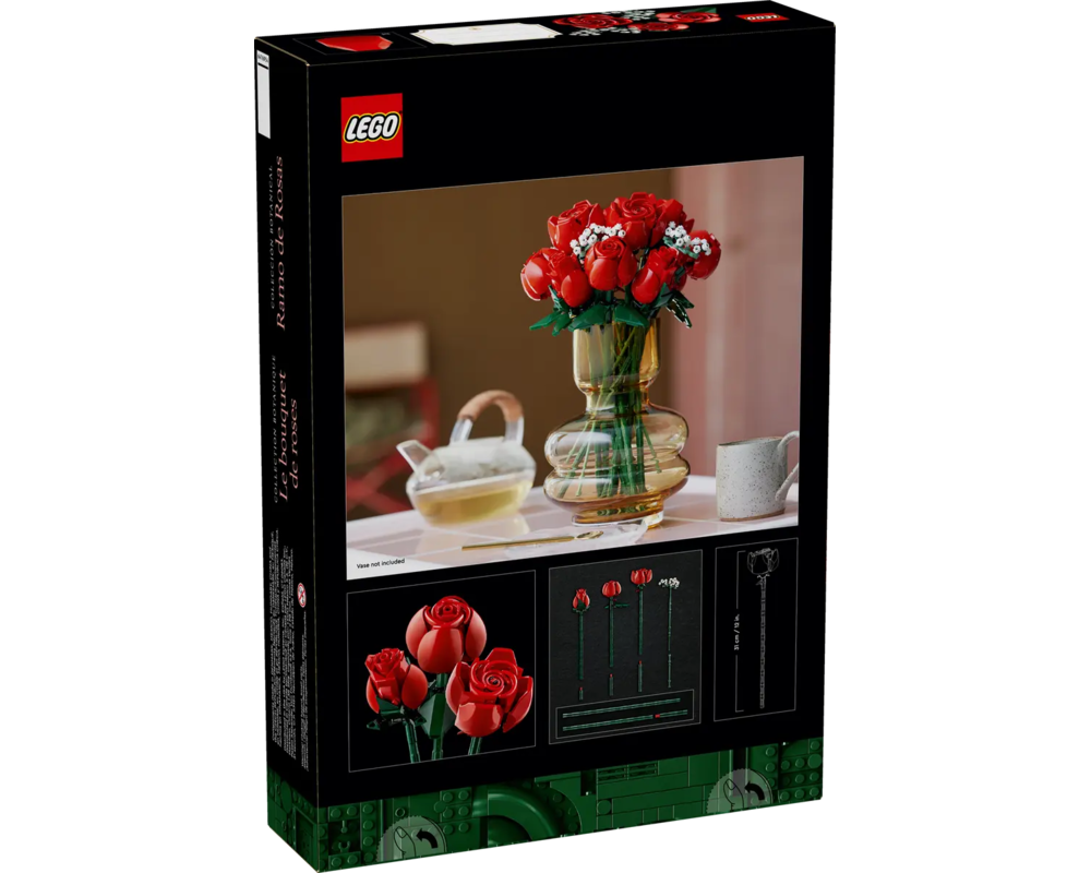 Конструктор LEGO Botanical - Bouquet of Roses, 10328 6