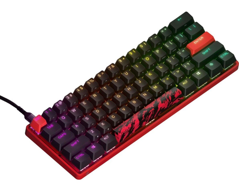 Клавиатура Steelseries Apex 9 Mini Faze Clan Edition 3