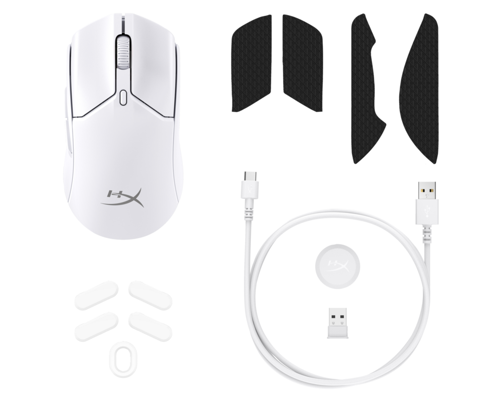 Мишка Геймърска мишка HyperX Pulsefire Haste 2 Mini, White 7