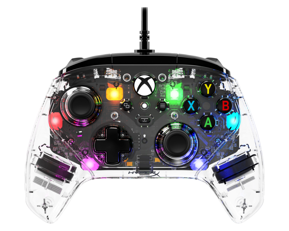 Джойстици и Геймпадове Геймърски контролер HyperX Clutch Gladiate RGB, Жичен за XBOX