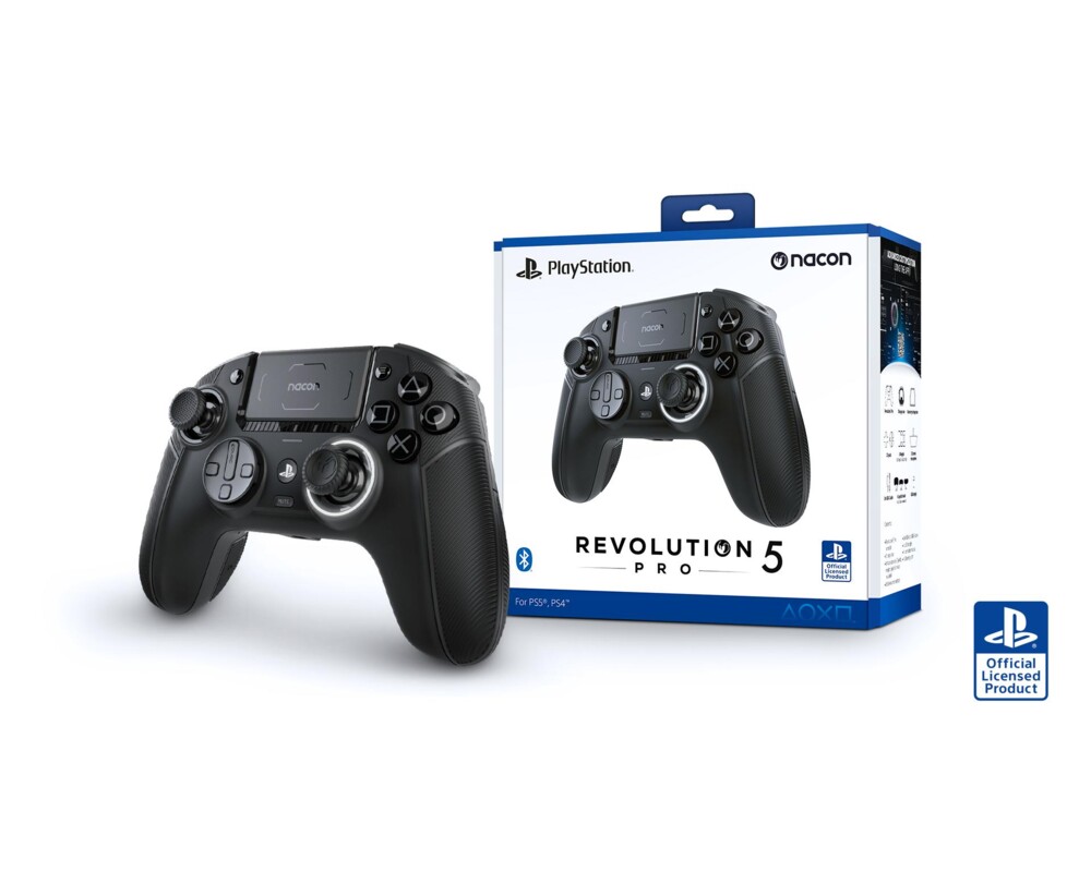 Джойстици и Геймпадове Безжичен контролер Nacon Revolution 5 Pro - Black 5