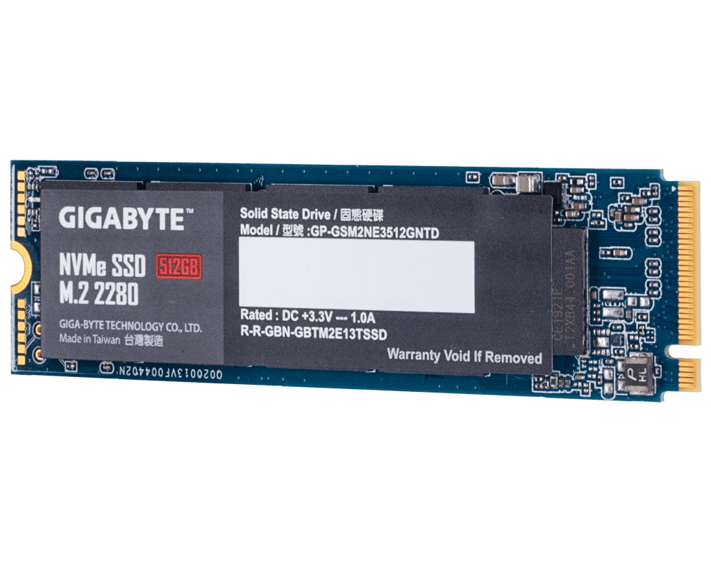 SSD Gigabyte M.2 Nvme PCIe Gen 3 SSD 512GB 4