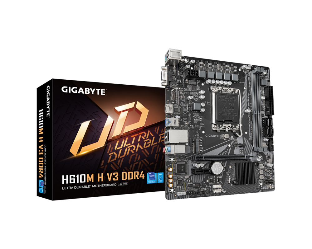 Дънна платка GIGABYTE H610M H V3 4