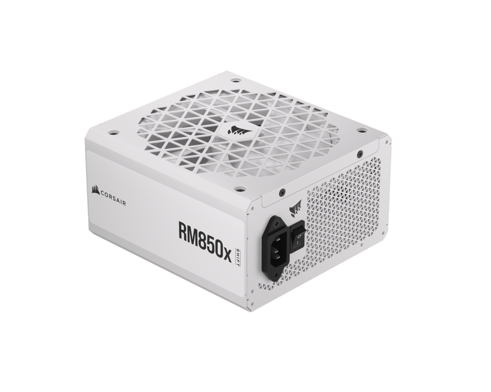 Захранване Corsair RM850x Shift White, 850 W, 80+ Gold 3