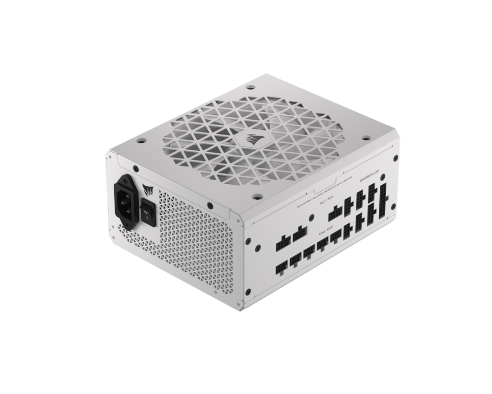 Захранване Corsair RM1000x Shift White, 1000 W, 80+ Gold 3