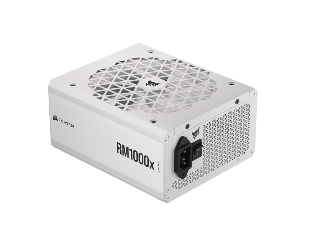 Захранване Corsair RM1000x Shift White, 1000 W, 80+ Gold 5