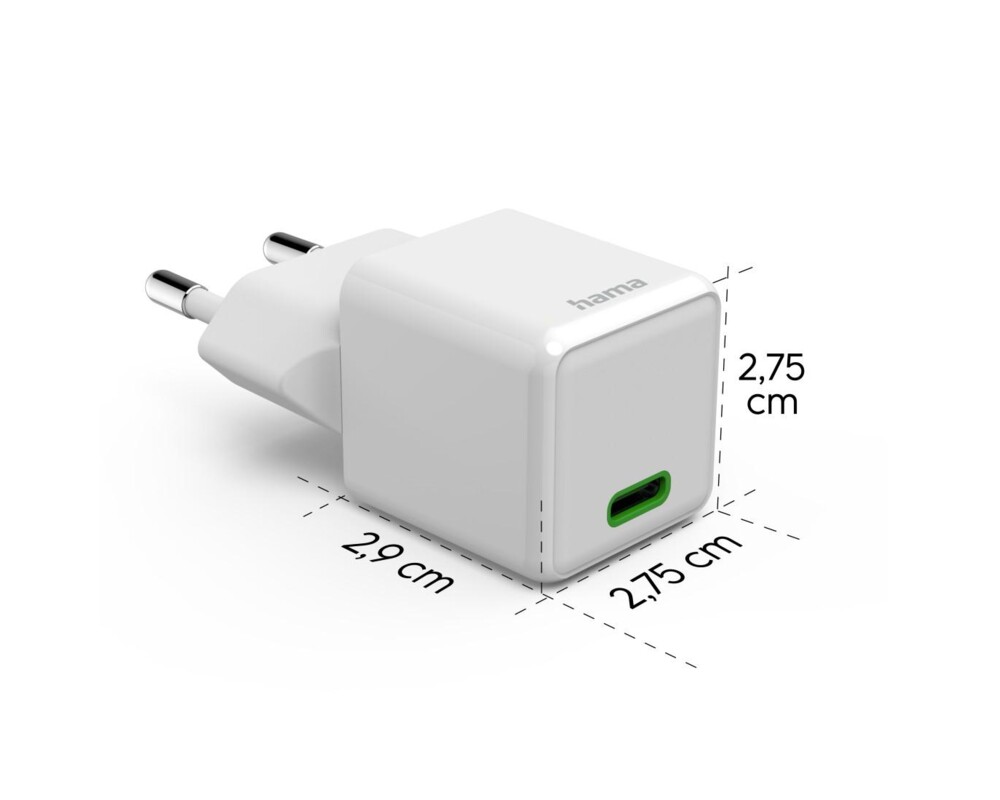 Зарядно Мрежово супер мини-, USB-C, 20W, 201980 11