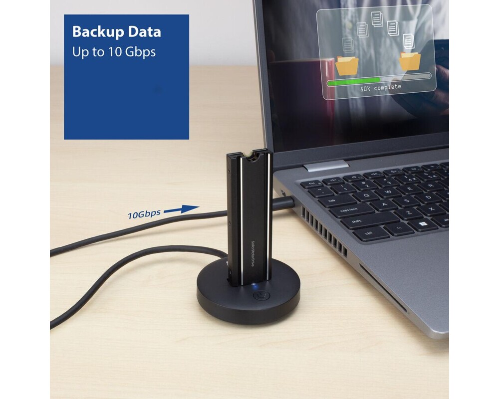 Адаптери Докоинг станция ACT, USB-C - M.2 NVMe/PCIe SSD, 10 Gbps 3