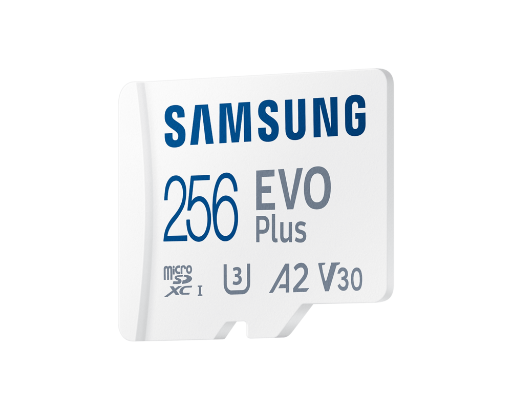Флаш карта SAMSUNG microSD EVO PLUS 256GB 2024 incl. SD Adapter 6