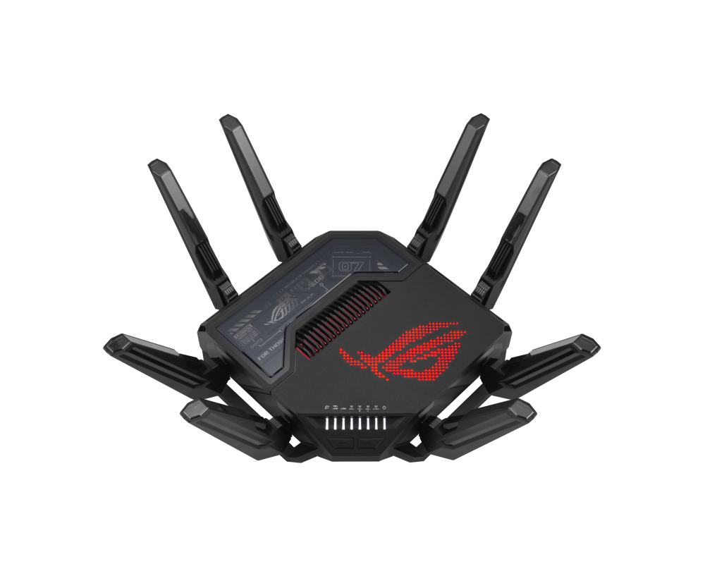 Рутер ASUS ROG Rapture GT-BE98 Quad-band WiFi 7 802.11be Gaming Router support new 320MHz bandwidth 13