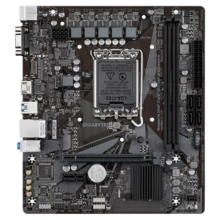  GIGABYTE H610M H V2 Socket 1700, DDR5 rev 1.0, Micro ATX 762199 GA-MB-H610M-H-V2 на топ цена - PIC.bg