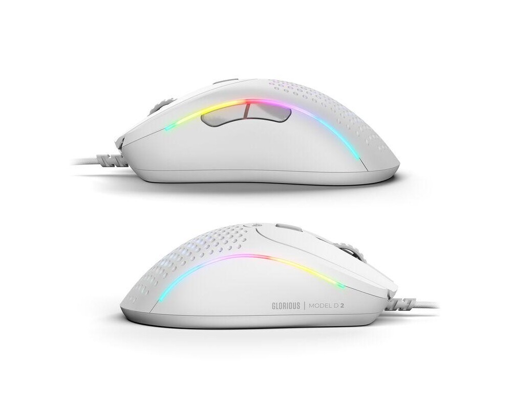 Мишка Геймърска мишка Glorious Model D 2 (Matte White) 3