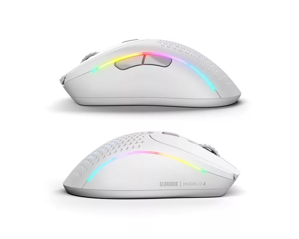 Мишка Геймърска мишка Glorious Model D 2 Wireless - Matte White 3