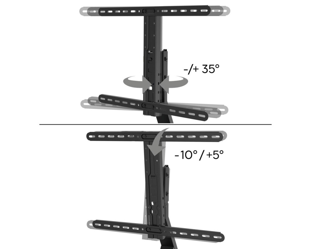 Стойка HAMA Стойка за TV Stand "Design" до 165см / 65"/, до 40 кг, 220869 11