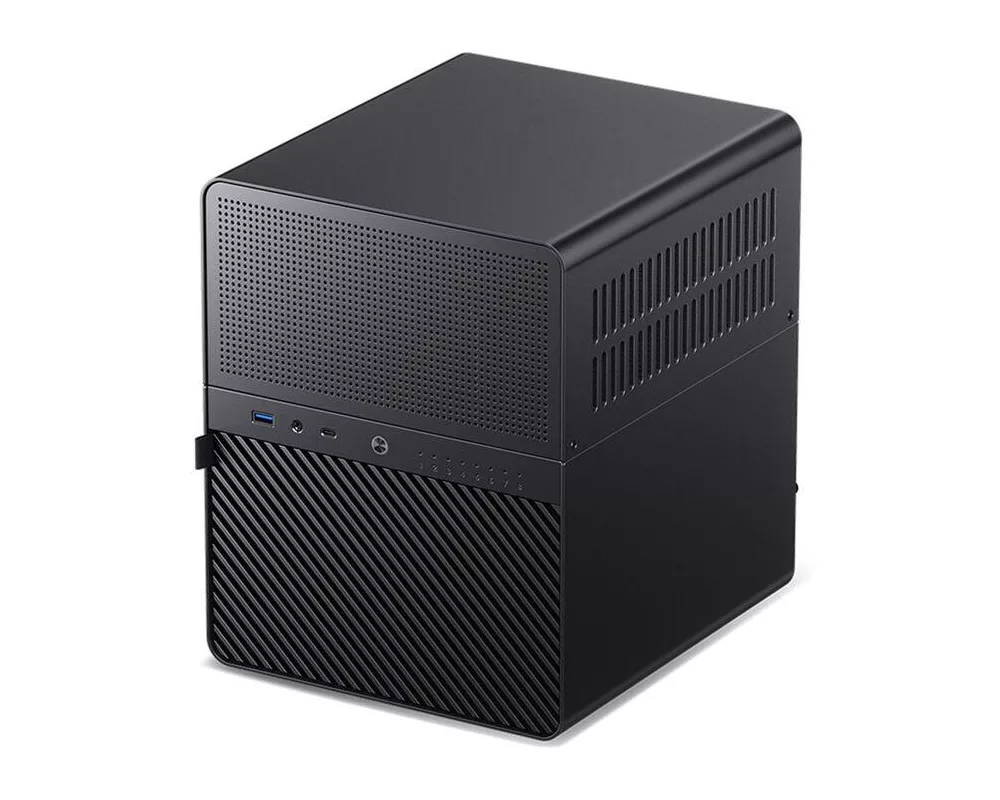 Кутия Jonsbo N3 NAS, Mini-ITX, Black 3