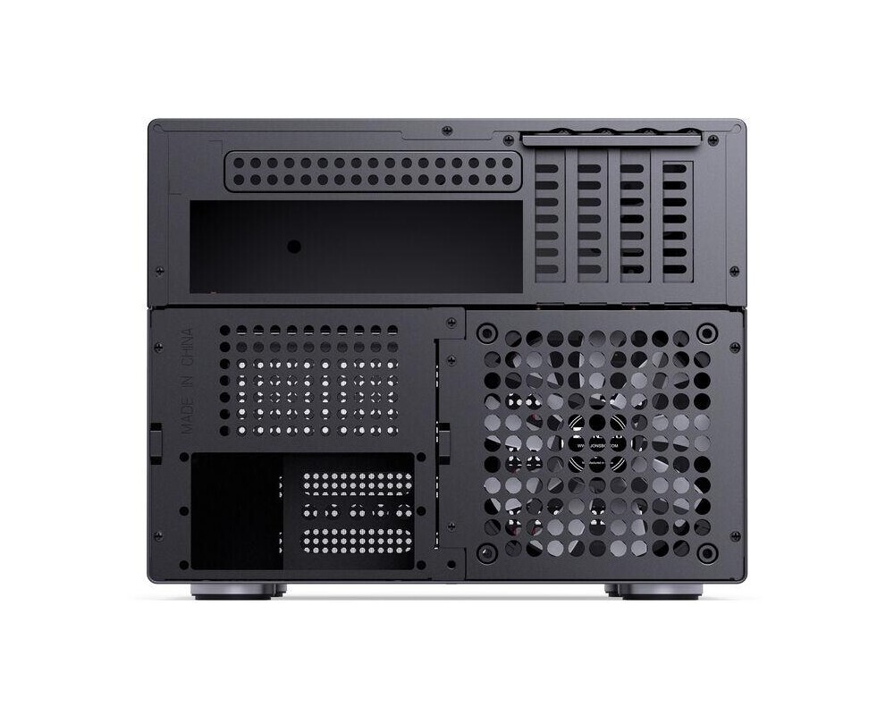 Кутия Jonsbo N4 NAS, m-ATX, Black 7