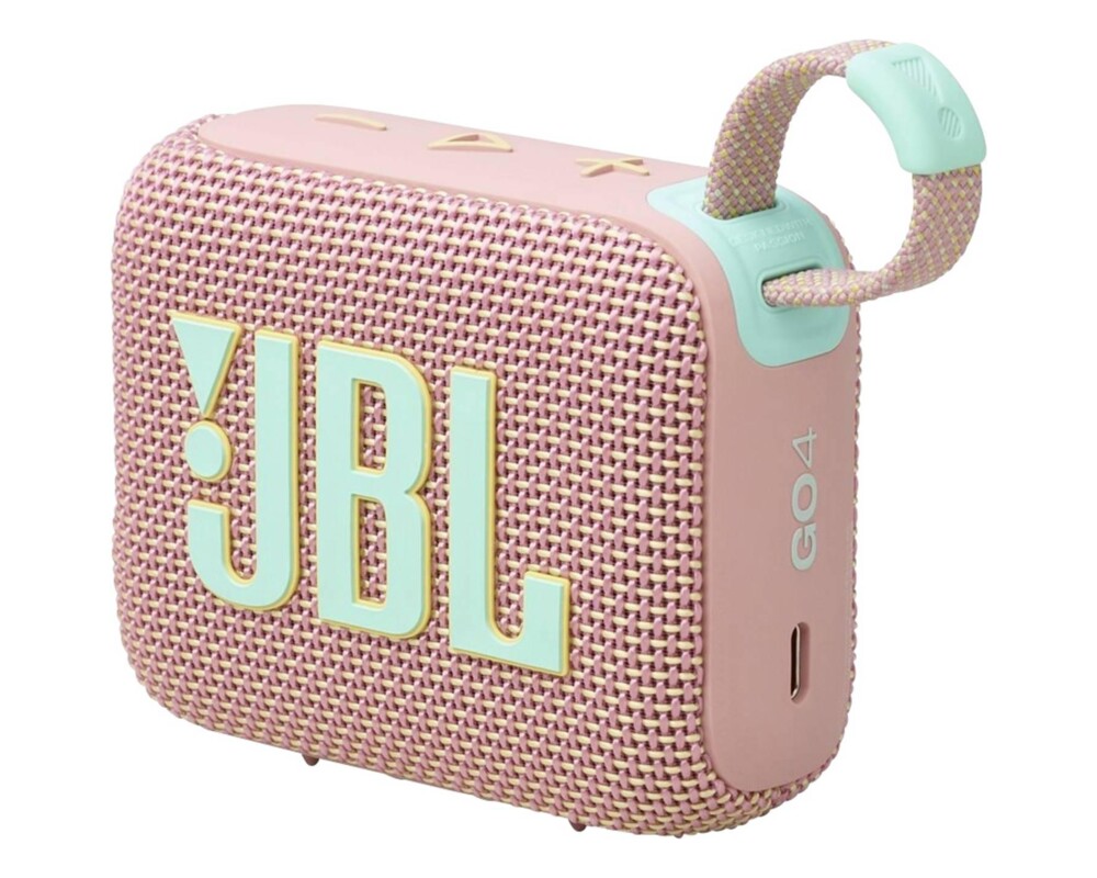 Тонколони JBL GO 4 PINK Ultra-portable waterproof and dustproof Speaker 12