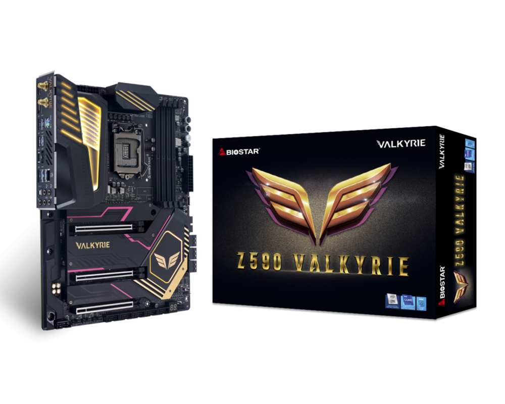 Дънна платка BIOSTAR Z590 VALKYRIE, WI-FI 6, ATX, socket 1200 5