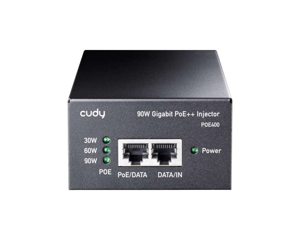 Powerline адаптер PoE адаптер Cudy POE400, 90W, Монтиране на стена 2