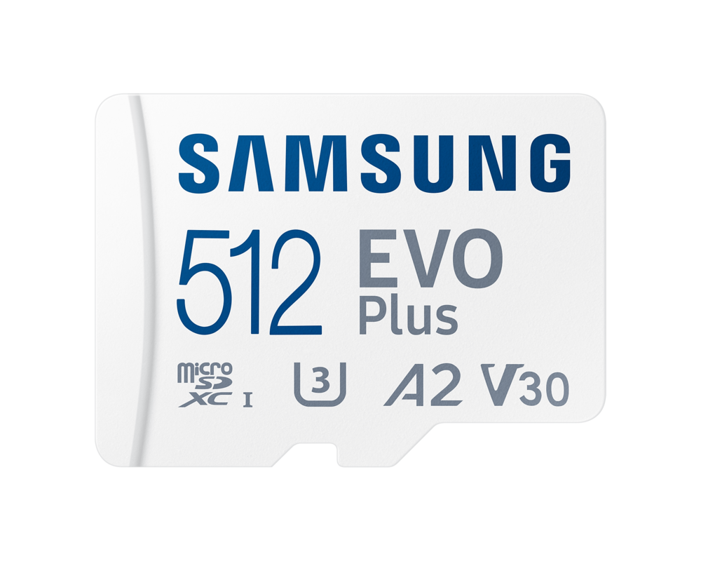 Флаш карта Samsung 512GB micro SD Card EVO Plus with Adapter 6