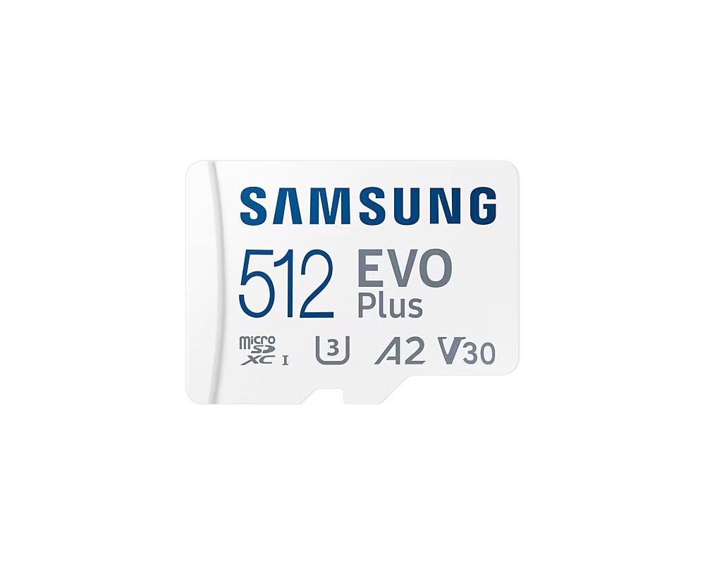 Флаш карта Samsung 512GB micro SD Card EVO Plus with Adapter 10