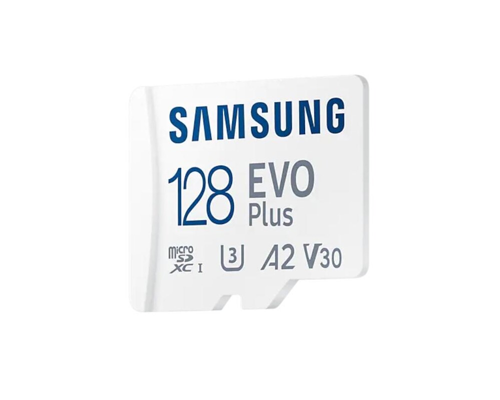 Флаш карта SAMSUNG microSD EVO PLUS 128GB 2024 incl. SD Adapter 10