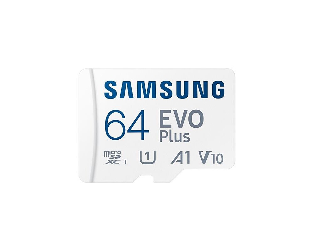 Флаш карта SAMSUNG microSD EVO PLUS 64GB 2024 incl. SD Adapter 9