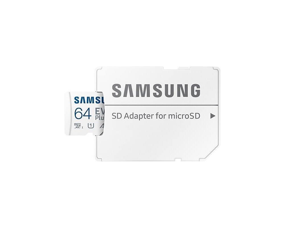 Флаш карта SAMSUNG microSD EVO PLUS 64GB 2024 incl. SD Adapter 11