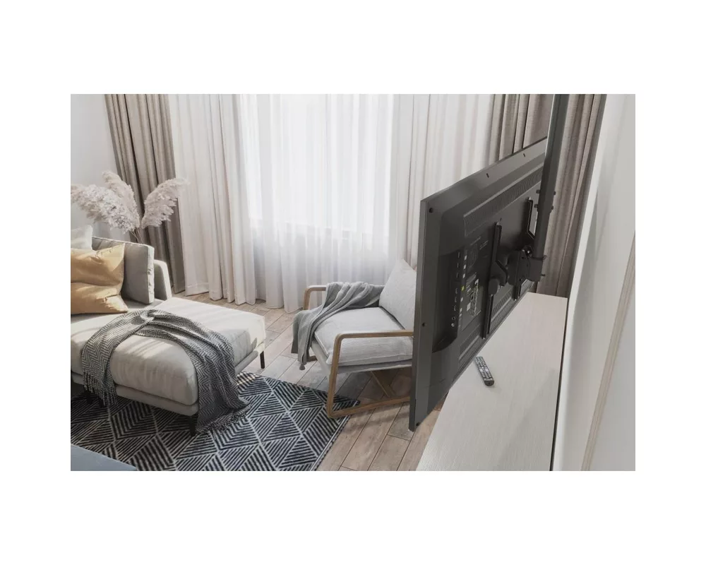 Стойка за таван Hama TV, въртяща се, накланяща се, 165 см (65") до 50 кг, 220878 12